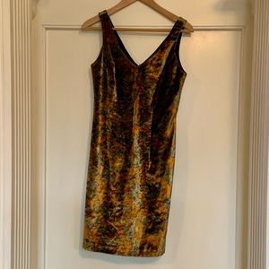 Andrea Polizzi for Rex Lester Velvet Dress